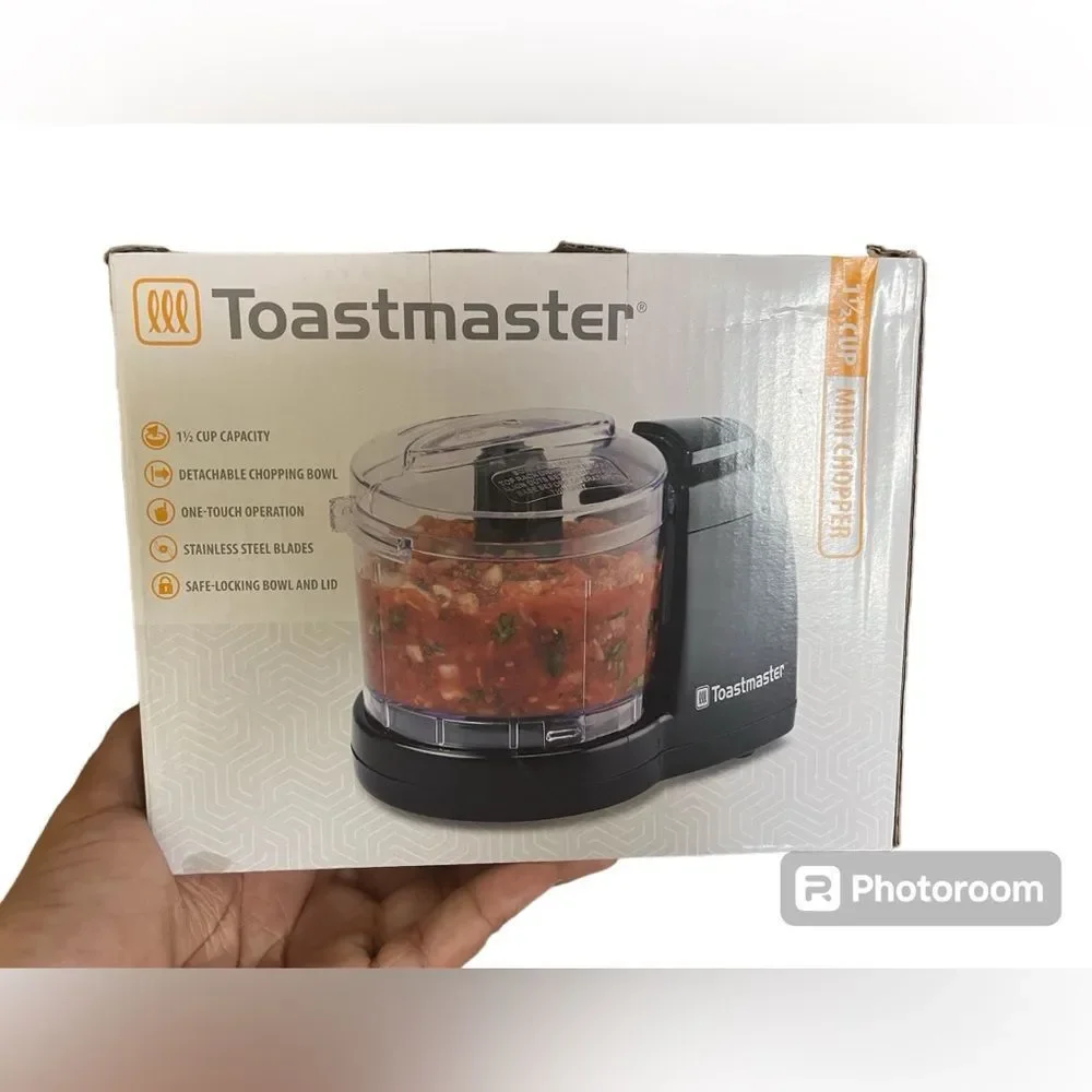 NEW Toastmaster 1.5 Cup Mini Chopper Food Processor
